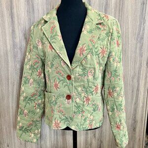 Cabi Embroidered Floral Blazer